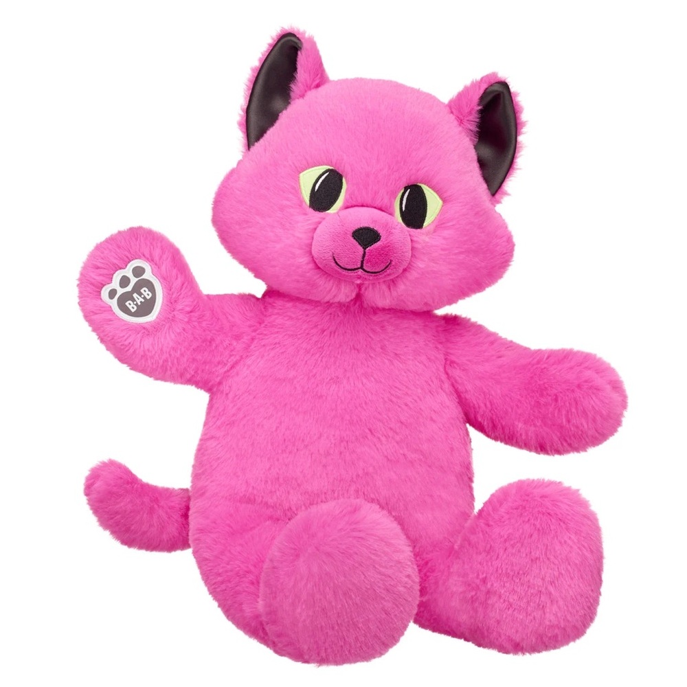 MIDNIGHT GLOW KITTY BUILD A BEAR